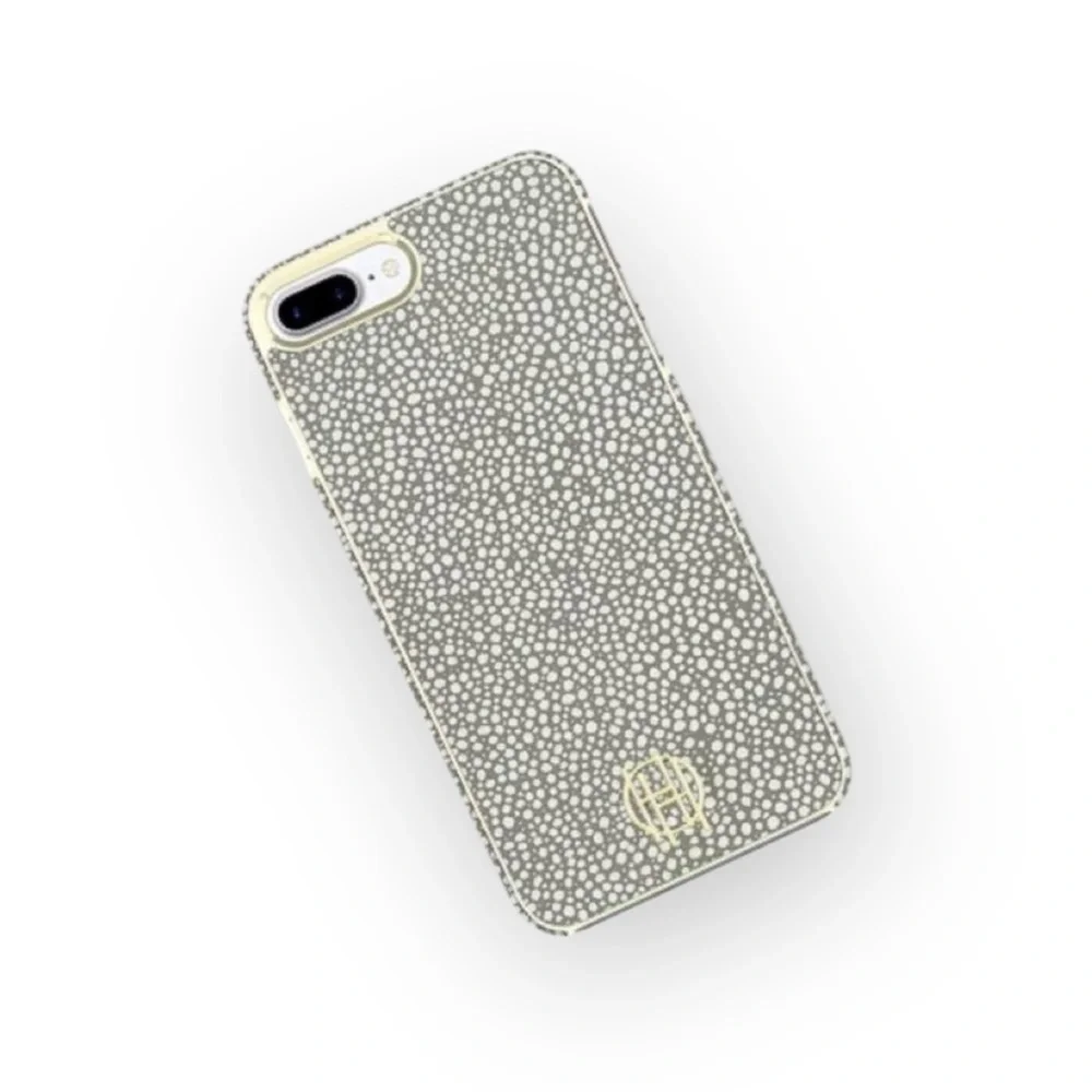 new House of Harlow 1960 ☏ Snap iPhone 6 / 7 / 8 Case ☏ Gold Printed Polka Dots